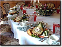 Full gourmet breakfast